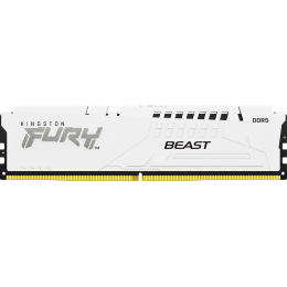 Память оперативная/ Kingston 16GB 6400MT/s DDR5 CL32 DIMM FURY Beast White EXPO