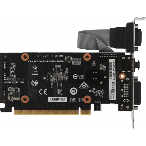 Купить видеокарту Gigabyte GV-N710D3-2GL 2Gb: NVIDIA GeForce GT 710, DDR3, Low Profile, DVI/HDMI/CRT
