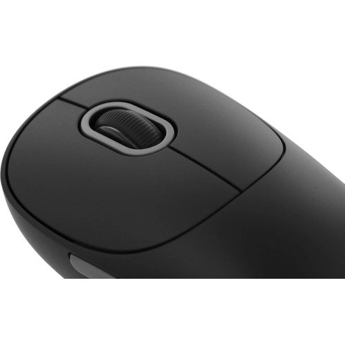 Купить беспроводную мышь Xiaomi Wireless Mouse 3 черного цвета с оптическим сенсором 1200dpi и тихой работой для ноутбука - BHR8913GL