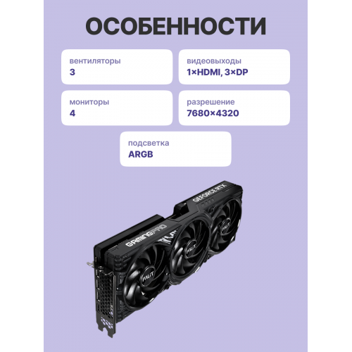 Купить видеокарту Palit RTX 5070 12GB GAMING PRO-S - Мощность и производительность для гейминга
