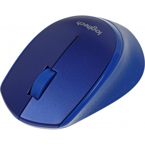 Мышь Logitech M330 Silent Plus синий оптическая 1000dpi silent беспров. USB 2but (910-004925)