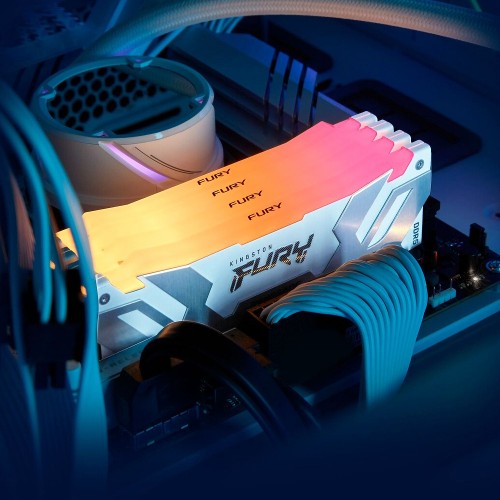 Купить оперативную память Kingston 64GB DDR5 6400MT/s CL32 (2x32GB) FURY Renegade RGB White XMP для максимальной производительности вашего ПК