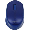 Мышь Logitech M330 Silent Plus синий оптическая 1000dpi silent беспров. USB 2but (910-004925)
