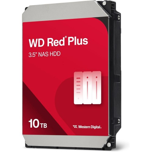 Жесткий диск WD Red Plus 10Tb SATA3 7200 об/мин с 512Mb кеша - надежное решение для хранения данных