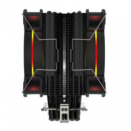 Вентилятор ALSEYE H120D Universal, TDP 200W, Heat Pipe:6mm*6pcs, 800;2000RPM, 11.6-35.3dB(A), RGB, RTL {18} (872339)/(874043)