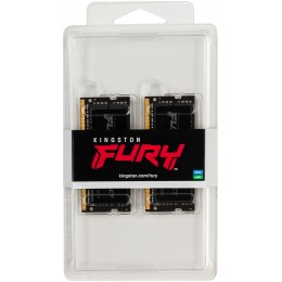 Память оперативная/ Kingston 64GB 3200MT/s DDR4 CL20 SODIMM (Kit of 2) FURY Impact