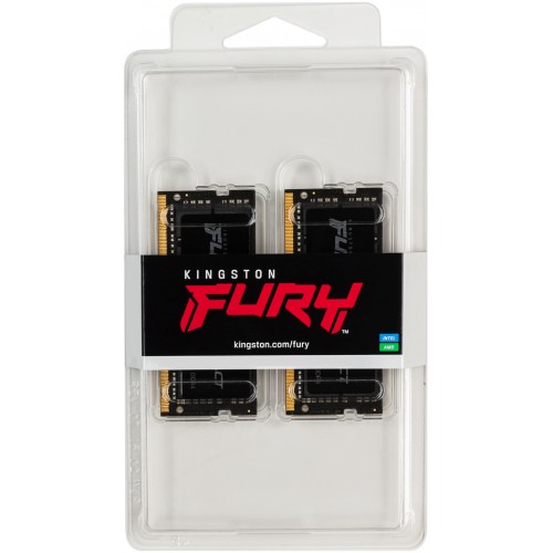 Память оперативная/ Kingston 64GB 3200MT/s DDR4 CL20 SODIMM (Kit of 2) FURY Impact Kingston