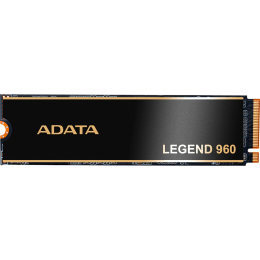 Твердотельный накопитель/ ADATA SSD LEGEND 960, 1000GB, M.2(22x80mm), NVMe 1.4, PCIe 4.0 x4, 3D NAND, R/W 7400/6000MB/s, IOPs 730 000/610 000, DRAM buffer 1000MB, TBW 780, DWPD 0.43, with Heat Spreader (5 лет)