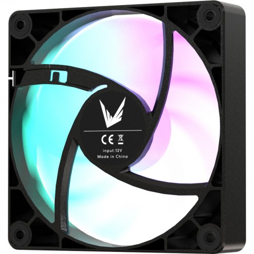 Вентилятор для корпуса Formula PA120R Reverse ARGB 120х120x25 черный 4-pin (PA120R BLACK) Ret