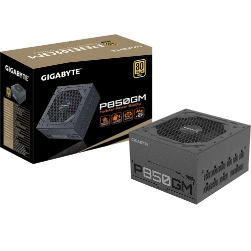 Блок питания Gigabyte GP-P850GM 850W 80+ Gold - Полностью модульный ATX с активным PFC