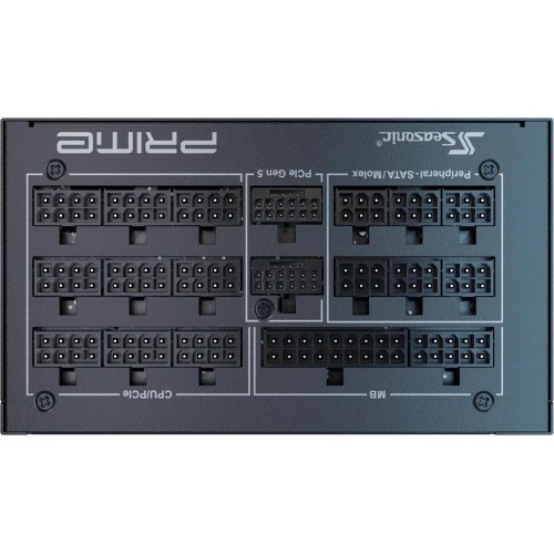 Блок питания Seasonic ATX 1600W PRIME TX-1600 Gen.5 80+ titanium (20+4pin) APFC 135mm fan 18xSATA Cab Manag RTL [TX-1600 SSR-1600TR2]
