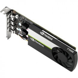 Видеокарта/ VGA NVIDIA QUADRO T1000 8GB, GDDR6/128-bit, PCIe 3.0, 4xmDP, 1-slot, BOX/RTL/PB