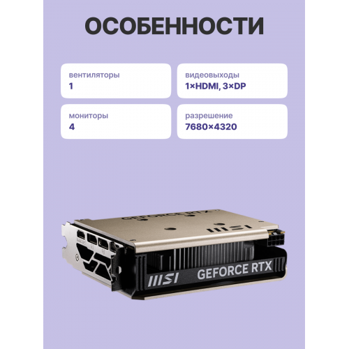 Видеокарта/ GeForce RTX 5060 8G INSPIRE ITX OC