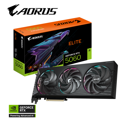 Видеокарта/ GV-N5060AORUS E-8GD Gigabyte