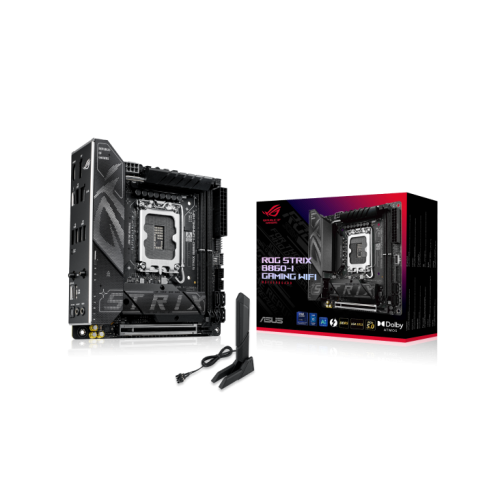 Материнская плата ROG STRIX B860-I GAMING WIFI: Высокая производительность для геймеров