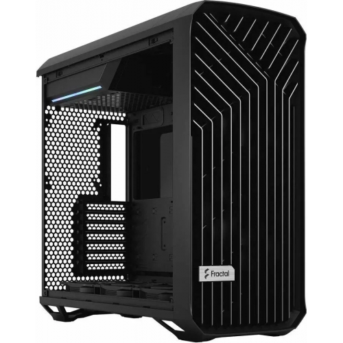 Корпус без блока питания/ Case Fractal Design Torrent TG Light Tint, Full-Tower, 2x180mm + 3x140mm, 2xUSB-A 3.2 + 1xUSB 3.2 Type-C E-ATX, SSI-CEB, SSI-EEB, ATX, mATX, mITX Black Fractal Design