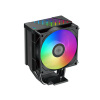 Кулер для процессора PCCooler R400 ARGB BK - Эффективное охлаждение 180W с ARGB для AM5/AM4