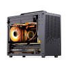 Корпус JONSBO Z20 Mini-Tower без блока питания: стильный черный case для mATX и mITX с USB-A 3.2 и USB-C 3.2
