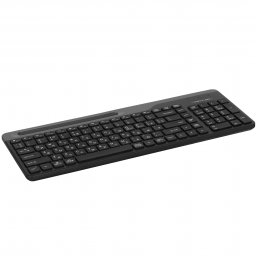 Клавиатура A4Tech Fstyler FK25 черный/серый USB slim