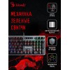 Клавиатура A4Tech B765 Механическая Серый USB для Геймеров с LED Подсветкой и Зеленым Переключателем (1.8м)