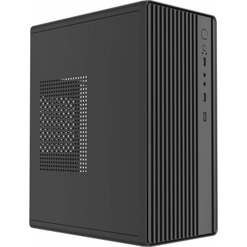 Корпус для ПК Accord ACC-M258-01B черный mATX с 2xUSB 2.0 и аудио