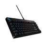 Клавиатура Logitech Gaming Keyboard G PRO TKL - Механическая Черная с Русской Раскладкой и USB Подключением