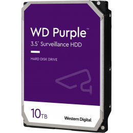 Жесткий диск/ RECERTIFIED HDD WD SATA3 10Tb Purple DV&NVR 7200 256Mb (AI) 1 year warranty (replacement WD102PURP) RECERTIFIED