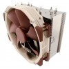 Кулер для процессора/ CPU Cooler Noctua NH-U14S (162W, 4-pin PWM, 165mm, Al/Cu, 6x6mm, 1x140x140x25mm, 82.52CFM, 24.6dBA, 1500RPM, S: 1851/1700/1200/115X/2011/2066, AM5/AM4, Beige/Brown)