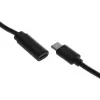Кабель-удлинитель Buro USB Type-C (m) USB Type-C (f) 2м (BU-EXT-TYPEC-2M) черный