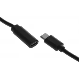 Кабель-удлинитель Buro USB Type-C (m) USB Type-C (f) 2м (BU-EXT-TYPEC-2M) черный