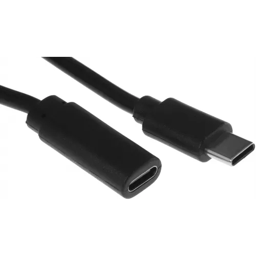 Кабель-удлинитель Buro USB Type-C (m) USB Type-C (f) 2м (BU-EXT-TYPEC-2M) черный