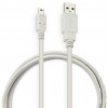 Кабель Buro USB A(m) mini USB B (m) 1м (USB2.0-M5P-1) серый