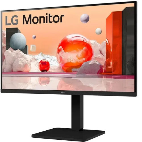Монитор LG 27BA45QB-B 27"/ LG 27BA45QB-B 27'', 2560x1440, IPS, 178x178, 350nit, 75Hz, 5ms, 2HDMI/DP, noUSB-A, LTSP, IntPWR, 100x100VESA, Черный, 1y