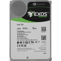 Жесткий диск Seagate SATA-III 24TB ST24000NM002H Server Exos X24 4KN (7200rpm) 512Mb 3.5"
