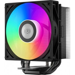Кулер PcCooler RT400 ARGB Soc-AM5/AM4/1200/1700/1851 4-pin 32dB Al+Cu 230W Ret (RT400-BKAWXX-GL) [RT400-BKAWXX-GL]