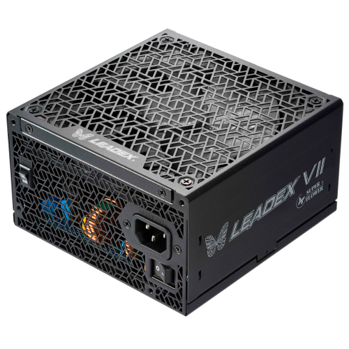 Блок питания 1000 Ватт/ Power Supply Super Flower Leadex VII, 1000W, ATX 3.0, 140mm, 12xSATA, 4xPCI-E(6+2), 1x12VHPWR, APFC, 80+ Platinum, Full Modular Super Flower