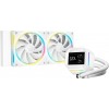 Система водяного охлаждения Deepcool LM240 WH ARGB Soc-AM5/AM4/1200/1700/1851 белый 4-pin 19-36dB Al LCD 220W 1404gr Ret (R-LM240-WHDMMC-1)