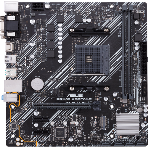 Материнская плата ASUS PRIME A520M-E/CSM: надежность и производительность для вашего ПК