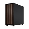 Купите Корпус Fractal Design North XL: Full-Tower с 3 вентиляторами, USB 3.2 Type-C и деревянной панелью в Charcoal Black