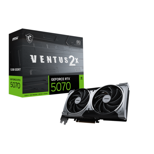Видеокарта/ GeForce RTX 5070 12G VENTUS 2X OC MSI