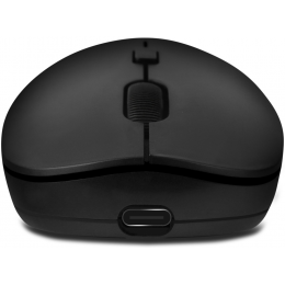 Беспроводная мышь SVEN RX-222W чёрная (BT, 2.4GHz, АКБ, 3+1кл. 1200-1800DPI, кор.)