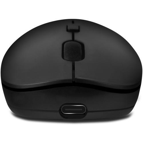 Беспроводная мышь SVEN RX-222W чёрная (BT, 2.4GHz, АКБ, 3+1кл. 1200-1800DPI, кор.) Sven