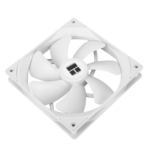 Кулер для корпуса/ Case Cooler Thermalright TL-C14CW (140x140x25mm, 4-pin PWM, 75.8CFM, 26.4dBA, 1500RPM, White)