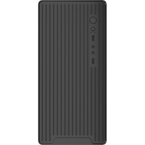 Корпус для ПК Accord ACC-M258-02B черный mATX с 2xUSB 2.0 и аудиоразъемом