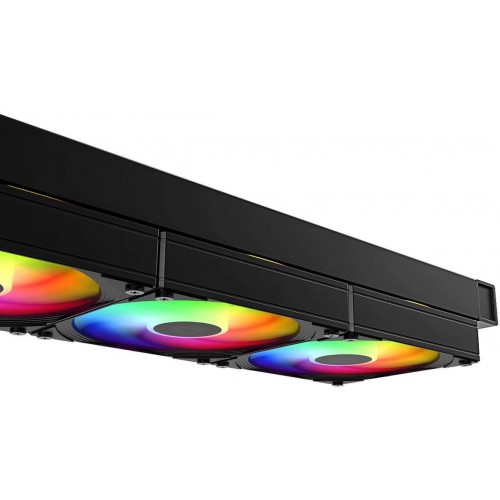 Система водяного охлаждения ID-Cooling FX360 Inf ARGB Soc-AM5/AM4/1200/1700/1851 черный 4-pin 27.2dB Al+Cu 350W Ret [FX360 INF]