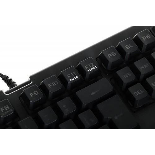 Клавиатура A4Tech B120N USB с LED-подсветкой для геймеров, черная, 1.8 м кабель