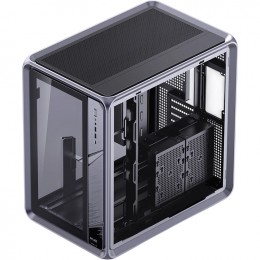 Корпус без блока питания/ Case JONSBO BO400, Midi-Tower, TG, no fan, 2xUSB-A 3.0 + 1xUSB-C 3.2, ATX, mATX, mITX Grey