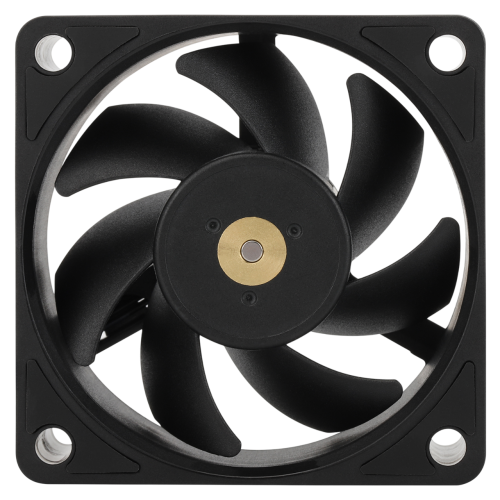 Кулер для корпуса/ Case Cooler Thermalright TL-B6B (60x60x25mm, 4-pin PWM, 16.17CFM, 20.17dBA, 3200RPM, Black)