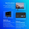 Монитор Dahua 23.8" DHI-LM24-B201E черный IPS LED 5ms 16:9 HDMI матовая 1000:1 300cd 178гр/178гр 1920x1080 100Hz VGA DP FHD 2.94кг