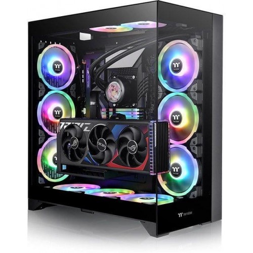 Купить корпус Thermaltake CTE E600MX черный E-ATX с поддержкой 11 вентиляторов и 4xUSB 3.0